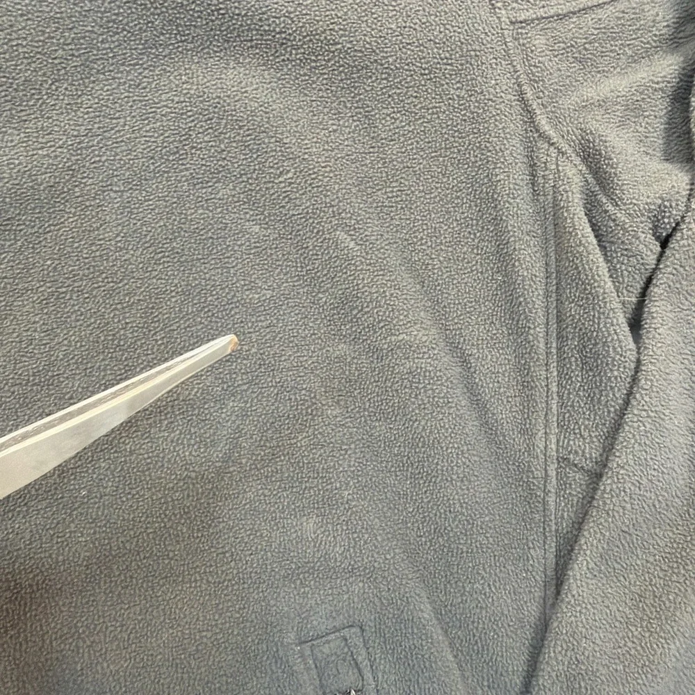The North Face Jacket Mens Size XXL Gray WindWall Fleece Full Zip Outdoor